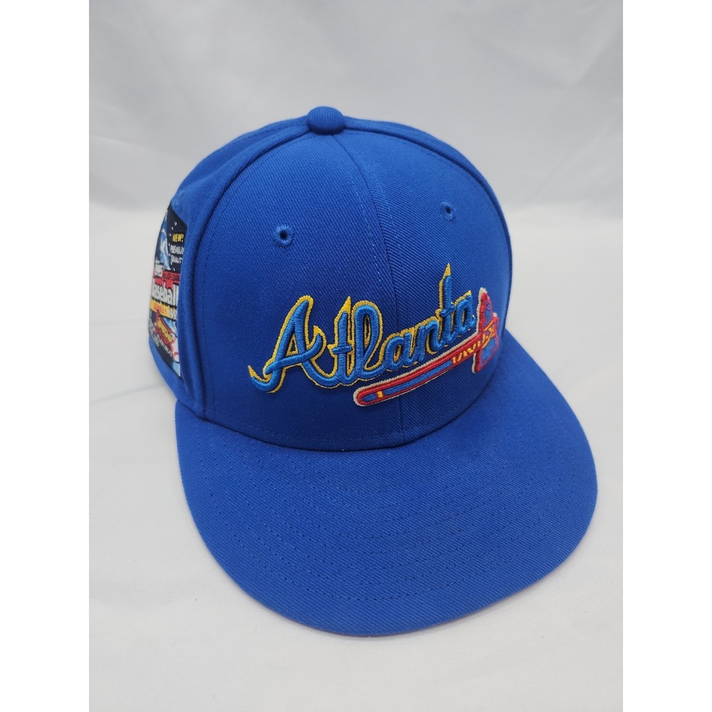2023 Atlanta Braves Lids X Mitchell & Ness Exclusive Hat Topps Chrome 7 3/8